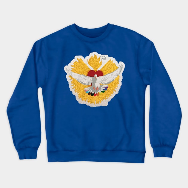 Holy Spirit - LGBTQIA+ Crewneck Sweatshirt by Ô Bonne Mère